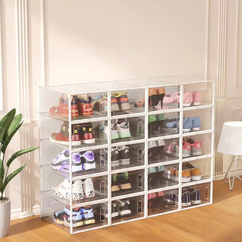 Wholesale Home Creative Plastic Assembly Storage Shoes Storage Box Organizer