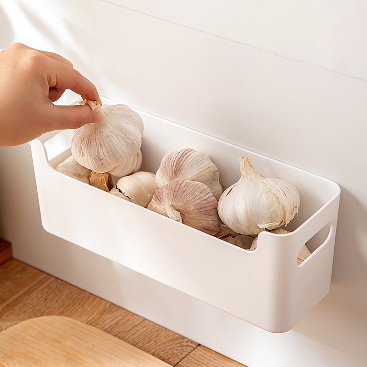 Onion Ginger and Garlic Storage Box Food and Spice Storage Container Kitchen Multifunctional Hanging Storage Box
