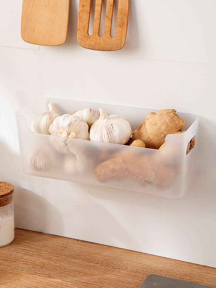 Onion Ginger and Garlic Storage Box Food and Spice Storage Container Kitchen Multifunctional Hanging Storage Box