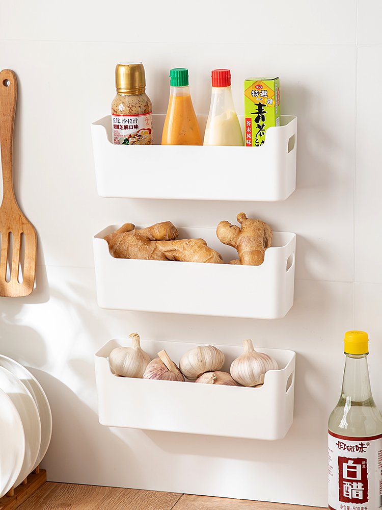 Onion Ginger and Garlic Storage Box Food and Spice Storage Container Kitchen Multifunctional Hanging Storage Box