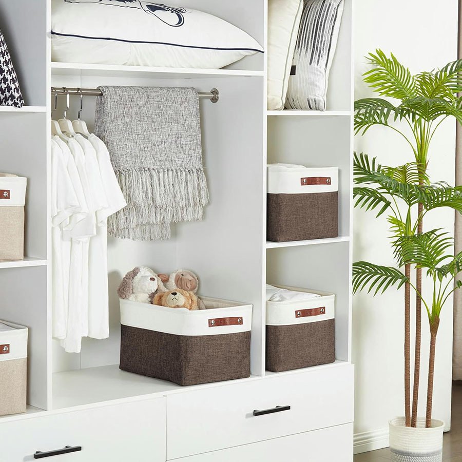 Custom Logo bins and storage boxes organizer Cute Chest Folding Collapsible Fabric EVA Organizers Kids Toy Storage Bins Boxes