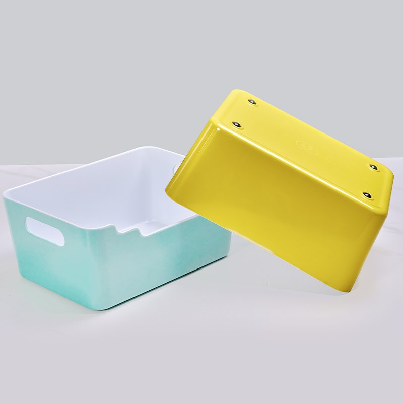EU Certificate food garde hard plastic melamine storage tray