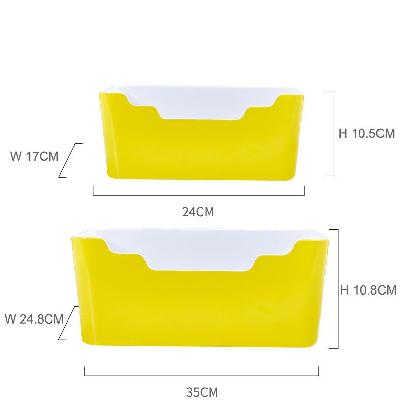 EU Certificate food garde hard plastic melamine storage tray