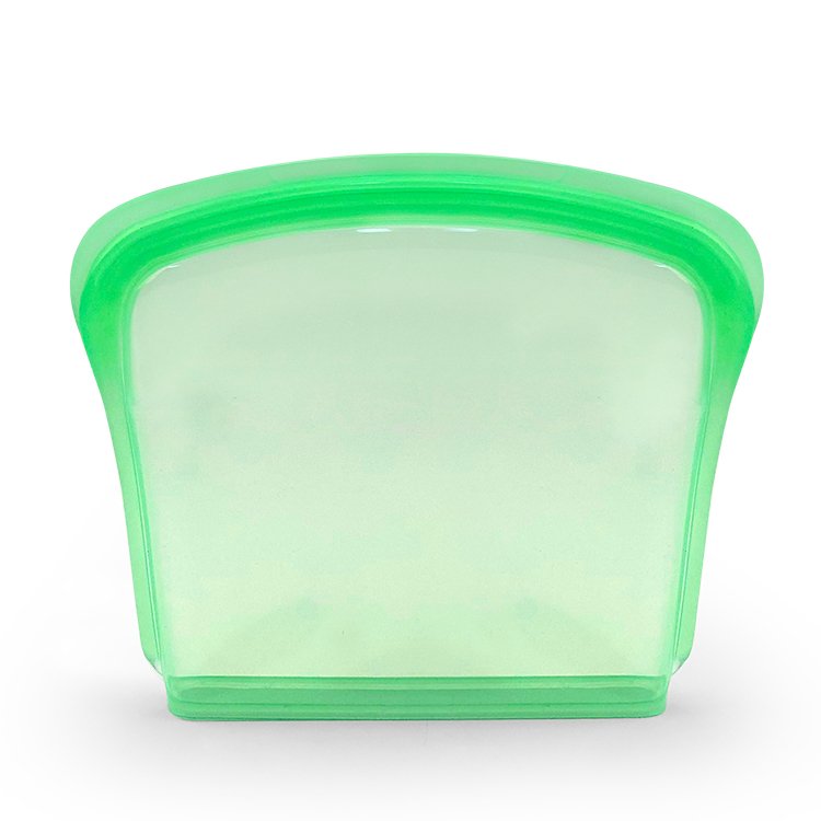 800ML Silicone Flat Series food storage bag Cooking Bag Platinum Silicone Travel Carrying Storage Bag Sandwich Packing Container