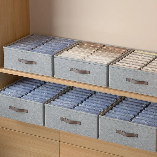 China Factory Wholesale Storage Closet Drawer for Clothing Wardrobe Clothes Organizer Storage Box