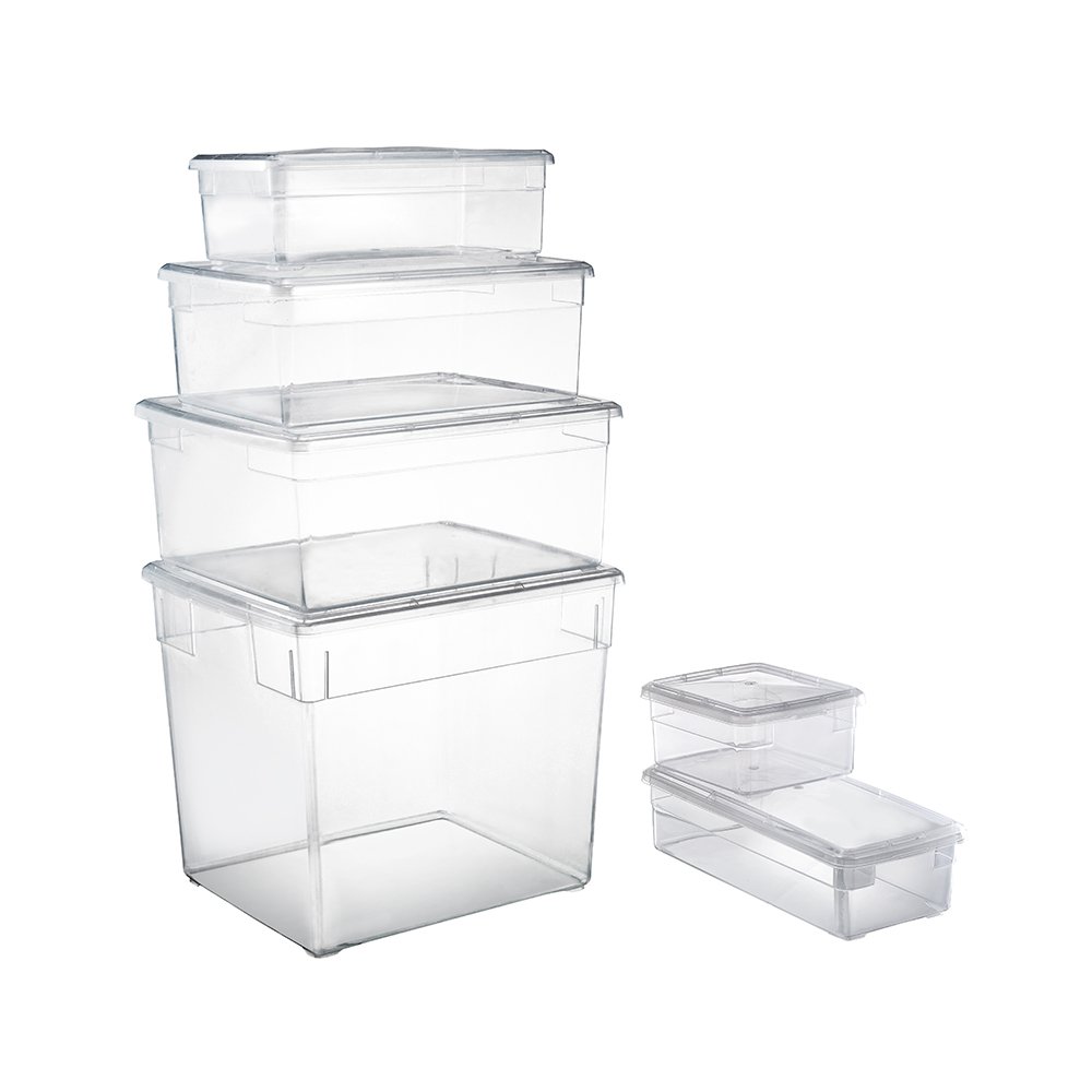 Products china wholesale 3.6L plastic storage box with snap lid