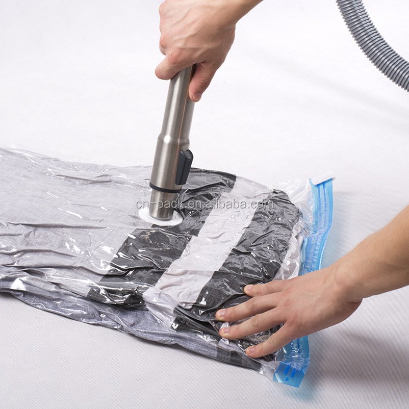 Walmart basic biodegradable compression waterproof printed logo sealed cleaner larger vacuum storage bag for clothes