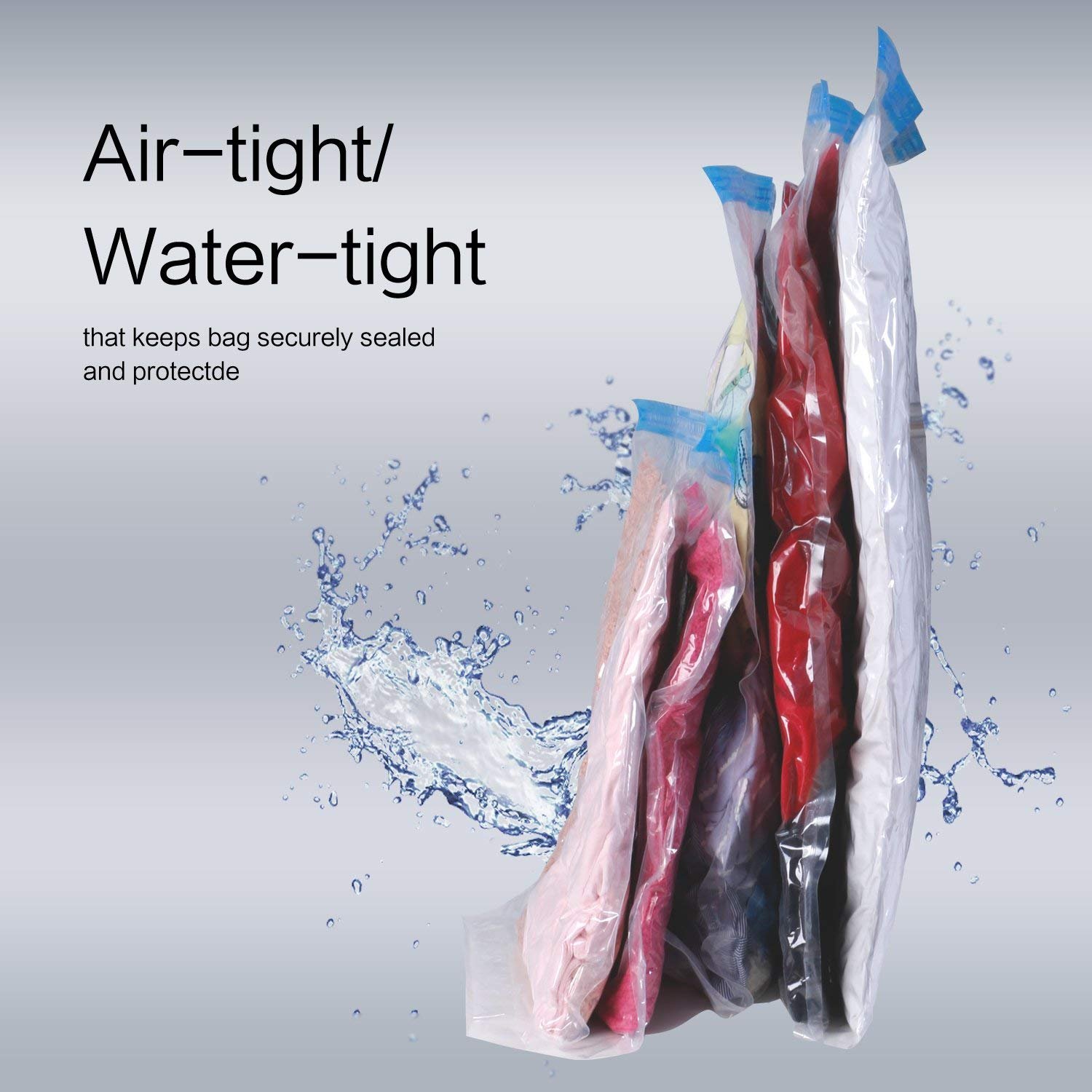 Walmart basic biodegradable compression waterproof printed logo sealed cleaner larger vacuum storage bag for clothes