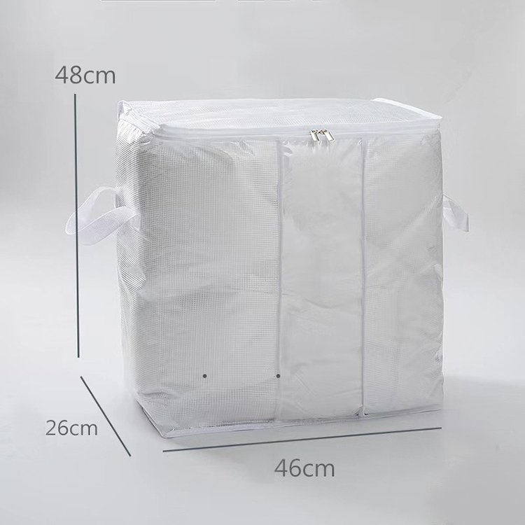 Waterproof Pillows Blankets Organizer Bag Transparent Clothing Fabric Storage Box Clear Storage Bag