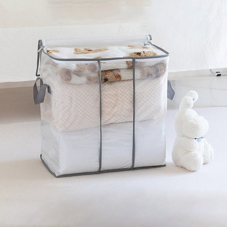 Waterproof Pillows Blankets Organizer Bag Transparent Clothing Fabric Storage Box Clear Storage Bag