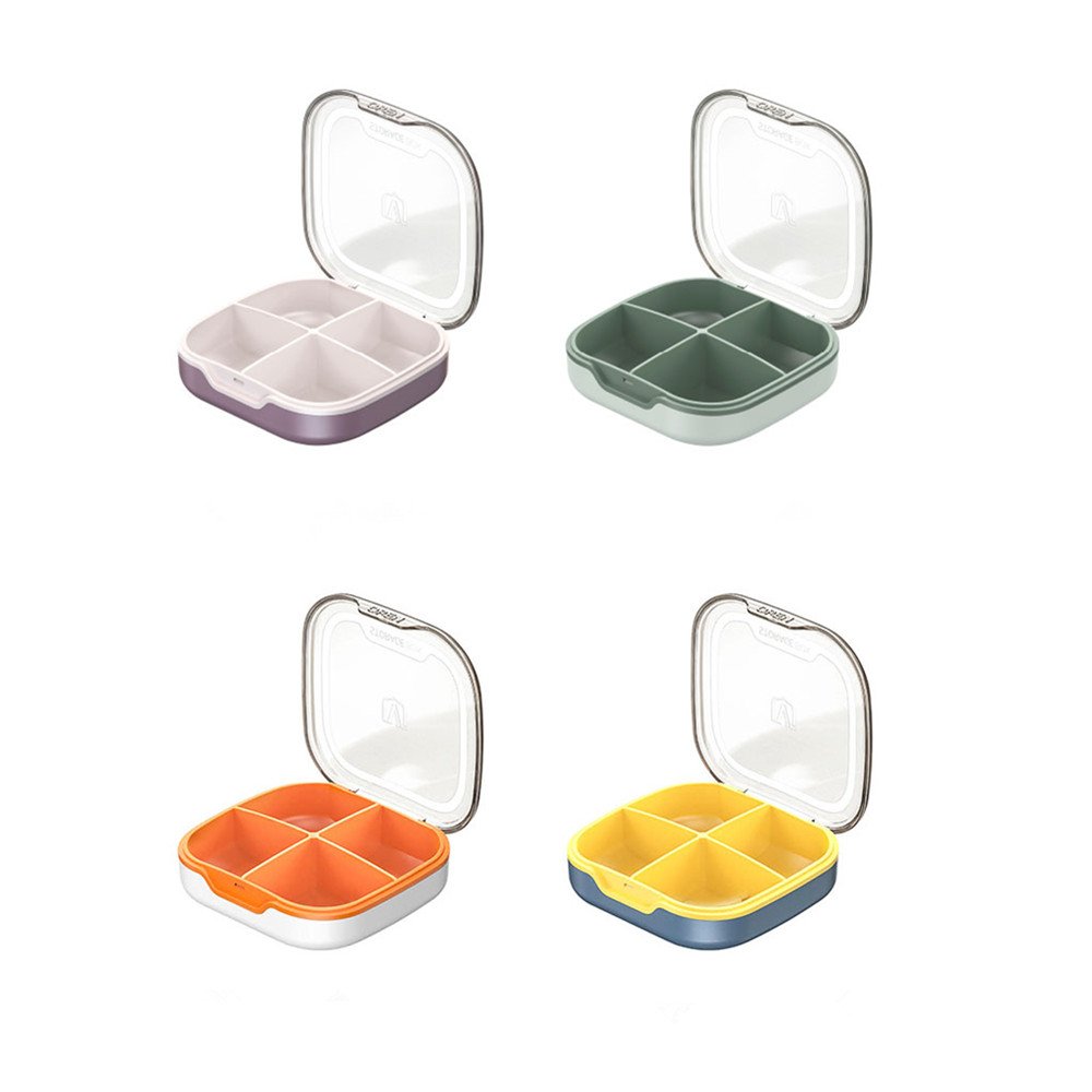 Travel Pill Case 3 4 Grids Travel Pill Storage Box Medicine Case Pocket Size Storage Medicine Case Promotion Travel Pill Box