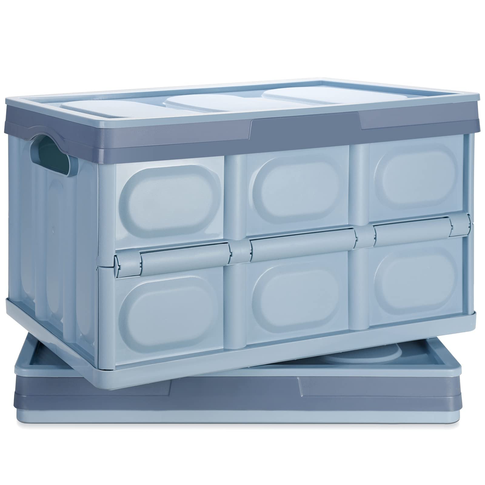 Hot Selling Outdoor Camping Collapsible Storage Box Large Folding Plastic Storage Bins with Lids