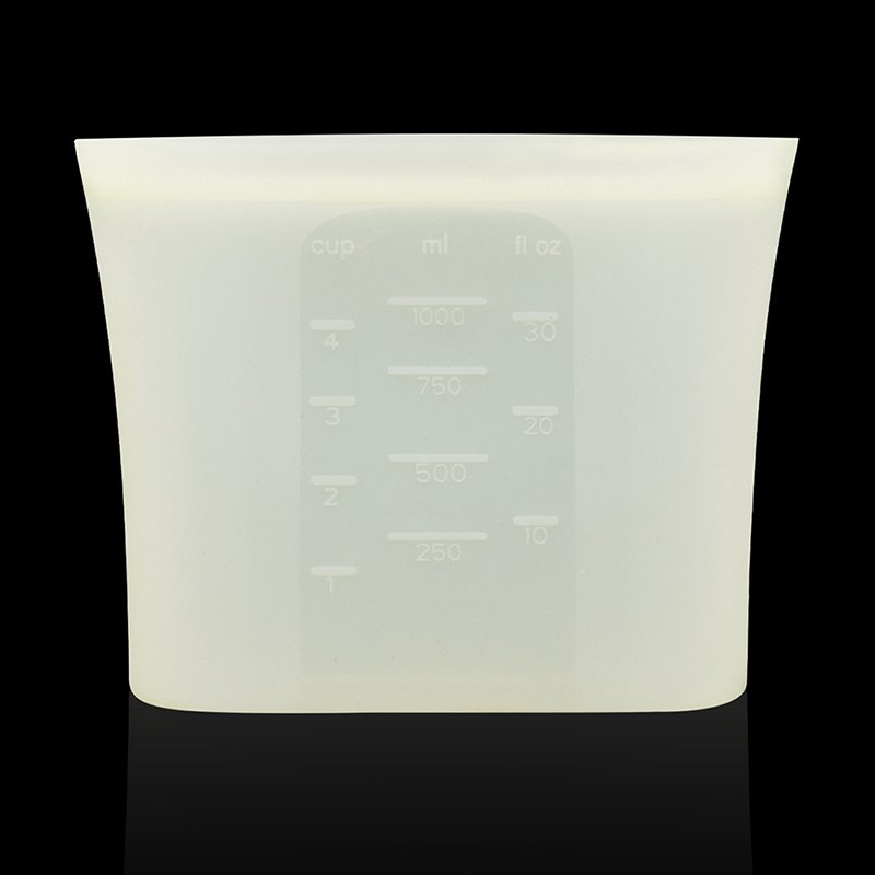 Airtight leak-proof Silicone Storage Bag BPA free Reusable Food Storage Bags Microwave Safe Silicone Food Storage Container