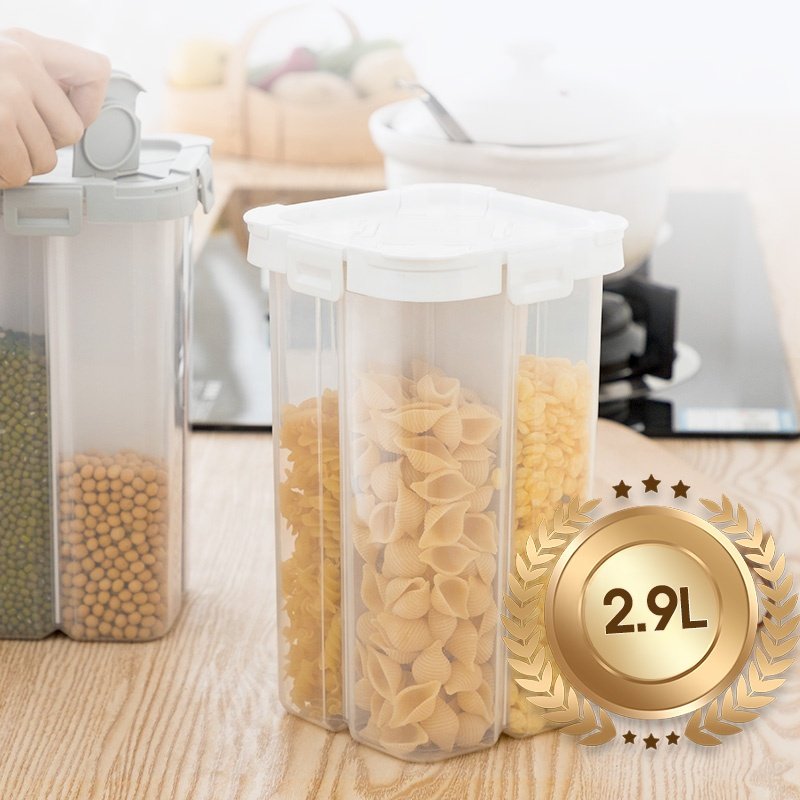 Wholesales Acrylic Storage Jar With Lids Plastic Cereal Storage Jars Kitchen Canisters Food Storage Jar