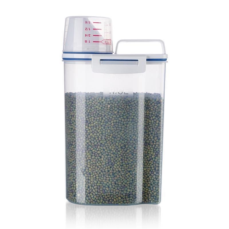 High-Quality Kitchen Organizers Seal Moisture-Proof Preservation Storage Box Transparent Plastic Food Storage Container