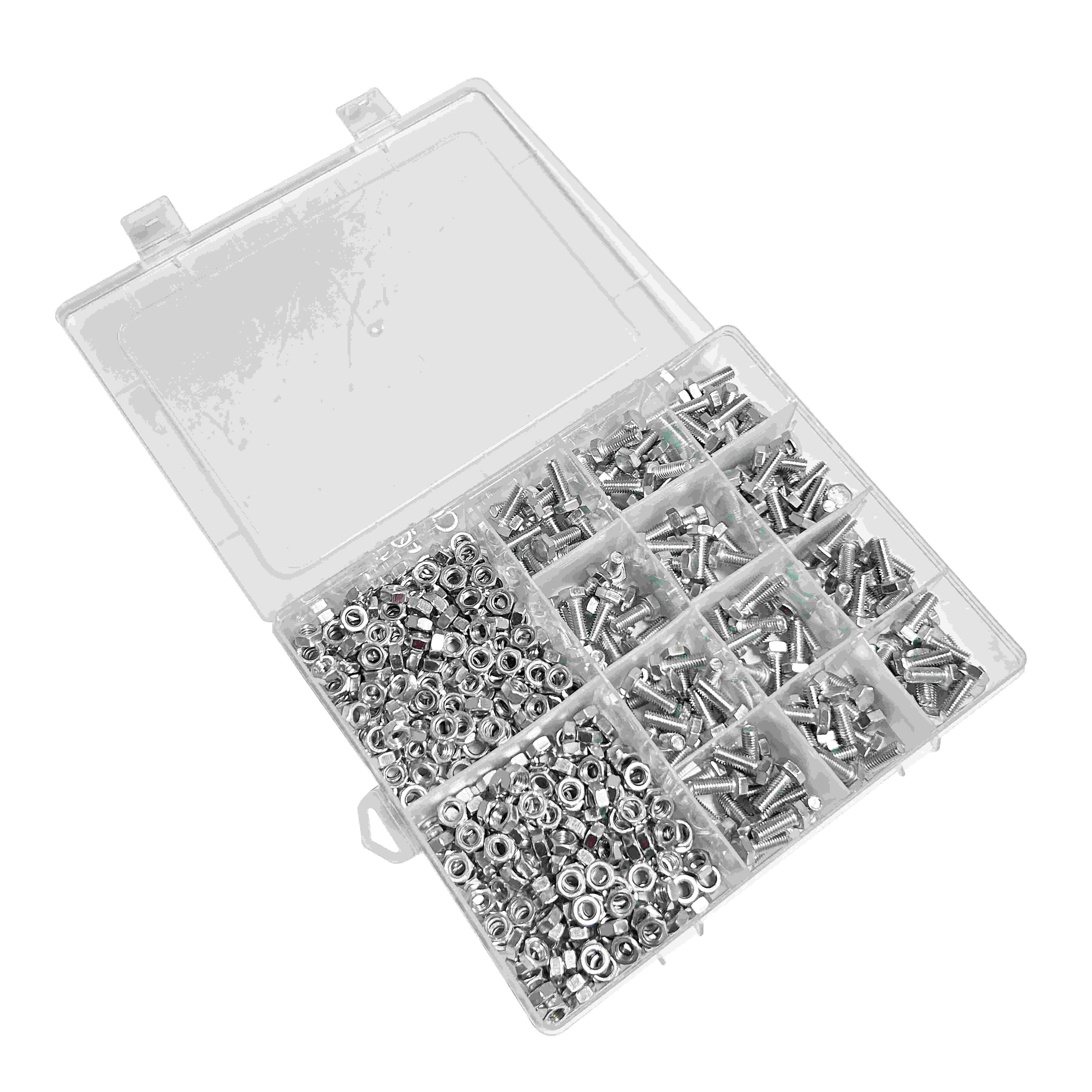 Hot Transparent plastic multi-cell parts box Electronic screws accessories Sample box Tool classification box 31 cells