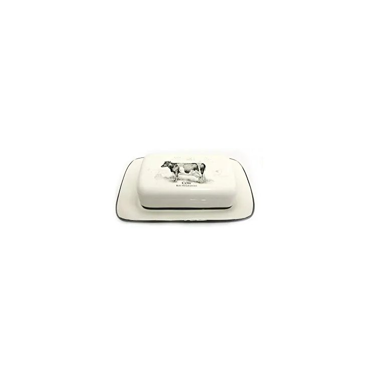 Ceramic Butter Dish with Lid Cover Cheese Storage Box Container Holder Butter Plates Server Storage Keeper Tray High Quality