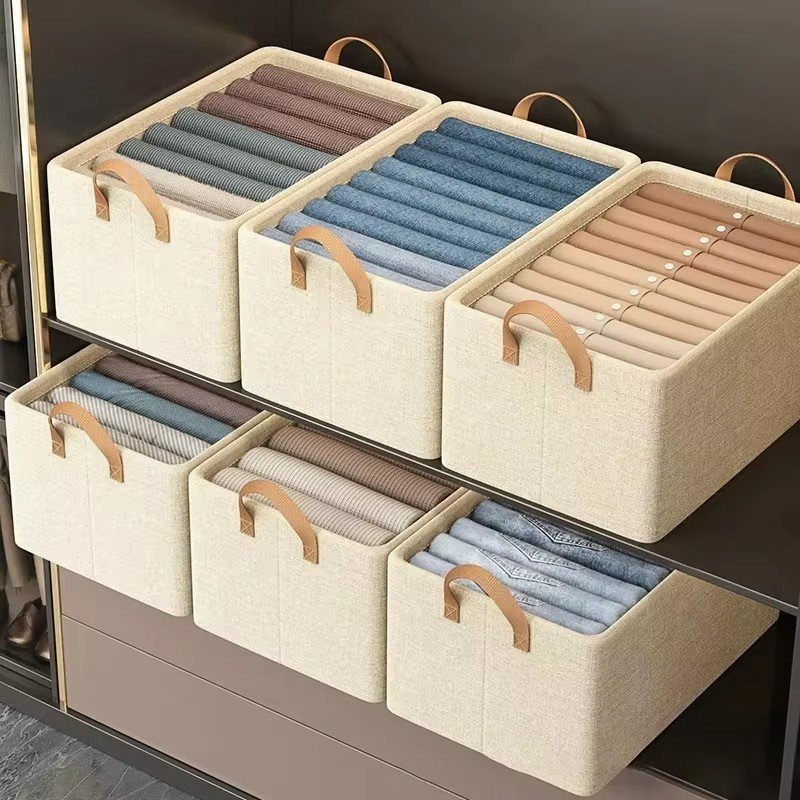 Fabric Drawer Storage Box Organizer Wardrobe Organizer Clothes Organizer Folding Clothing Box