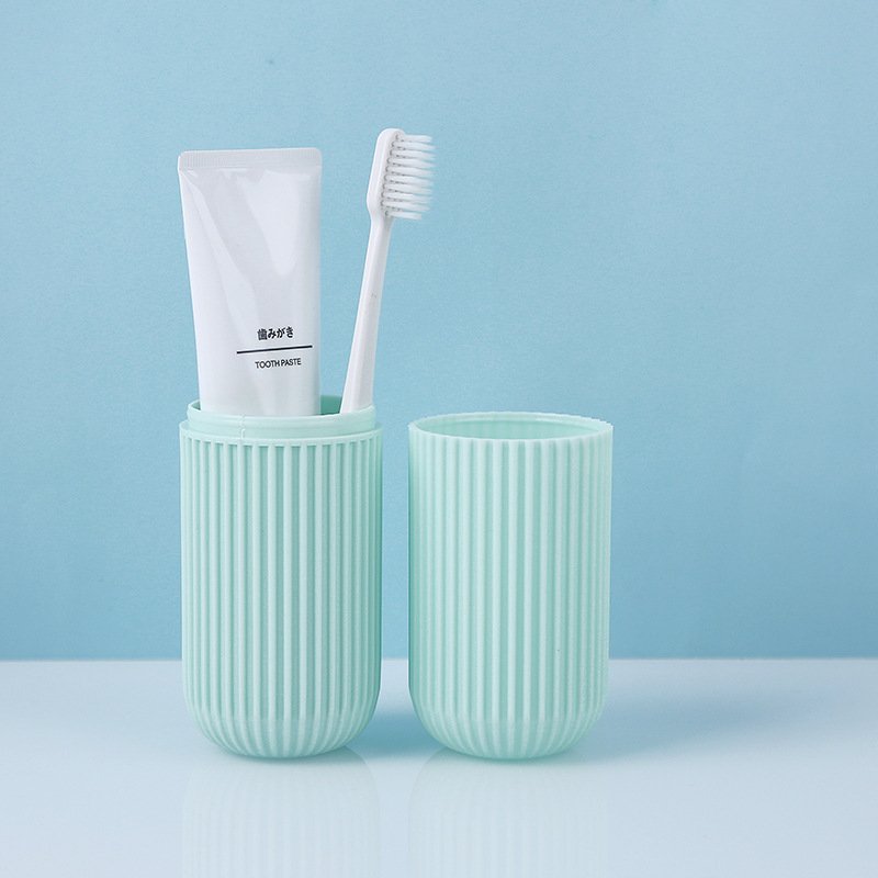 Outdoor Portable Wash Cup Toothbrush Case Toothpaste Storage Box Travel Toothbrush Cup