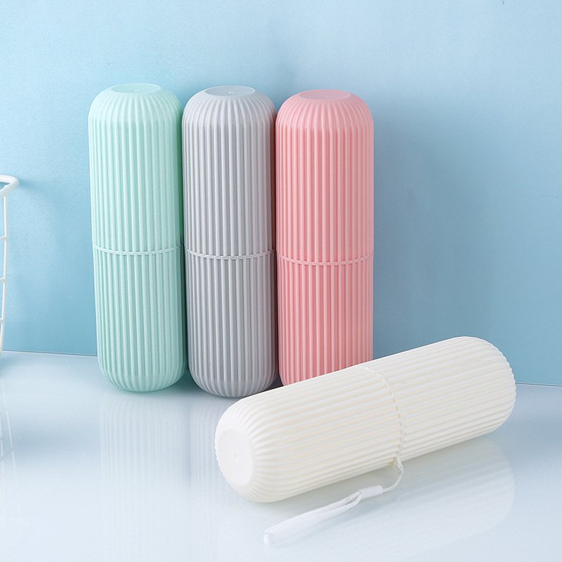 Outdoor Portable Wash Cup Toothbrush Case Toothpaste Storage Box Travel Toothbrush Cup