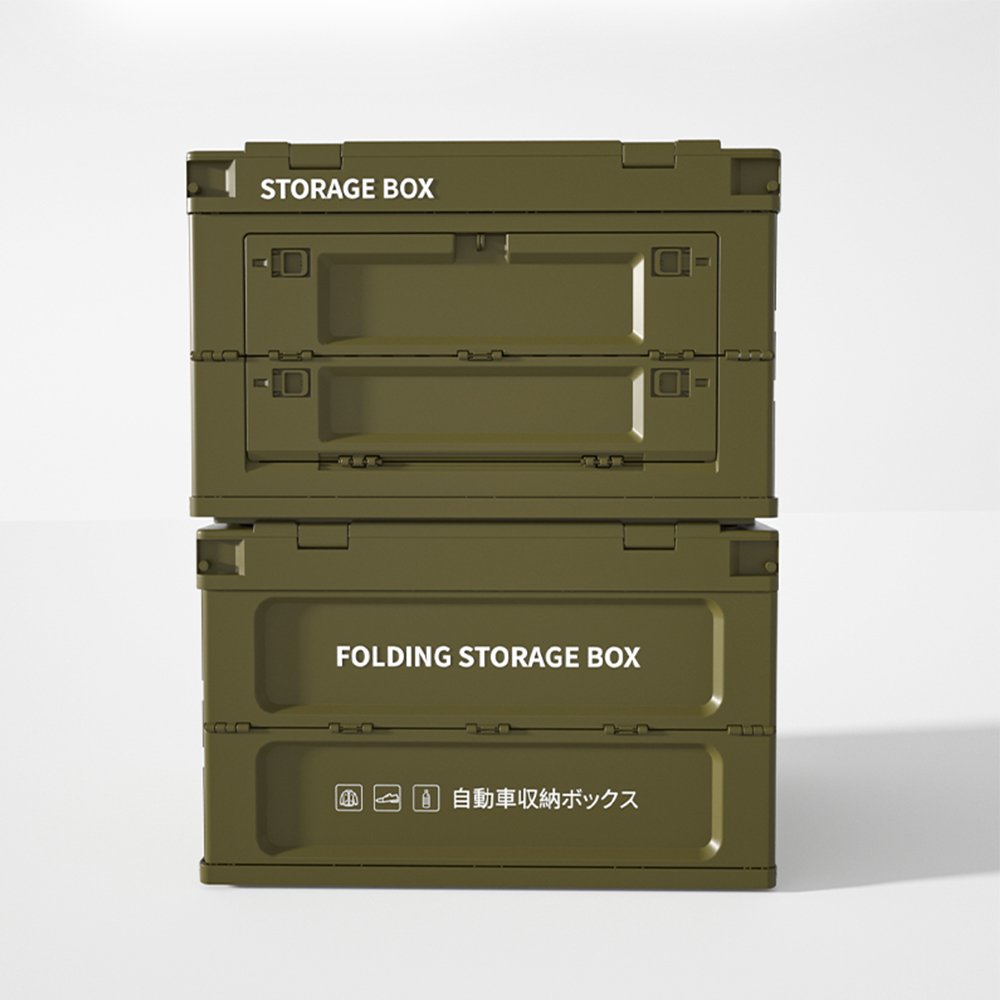 Hot Sale Retro Camping Folding Storage Box Waterproof