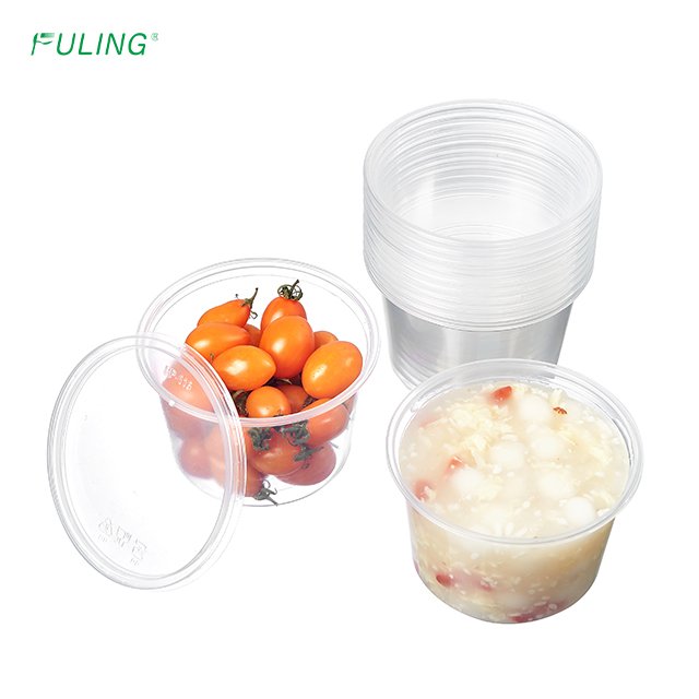 FULING Plastic Disposable Deli Container 16 oz Deli Container To Go Food Storage Containers