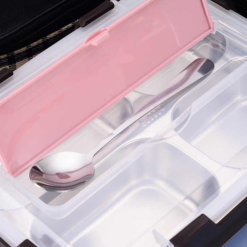 Food grade stainless steel eco friendly single-layer food container leakproof bento lunch box