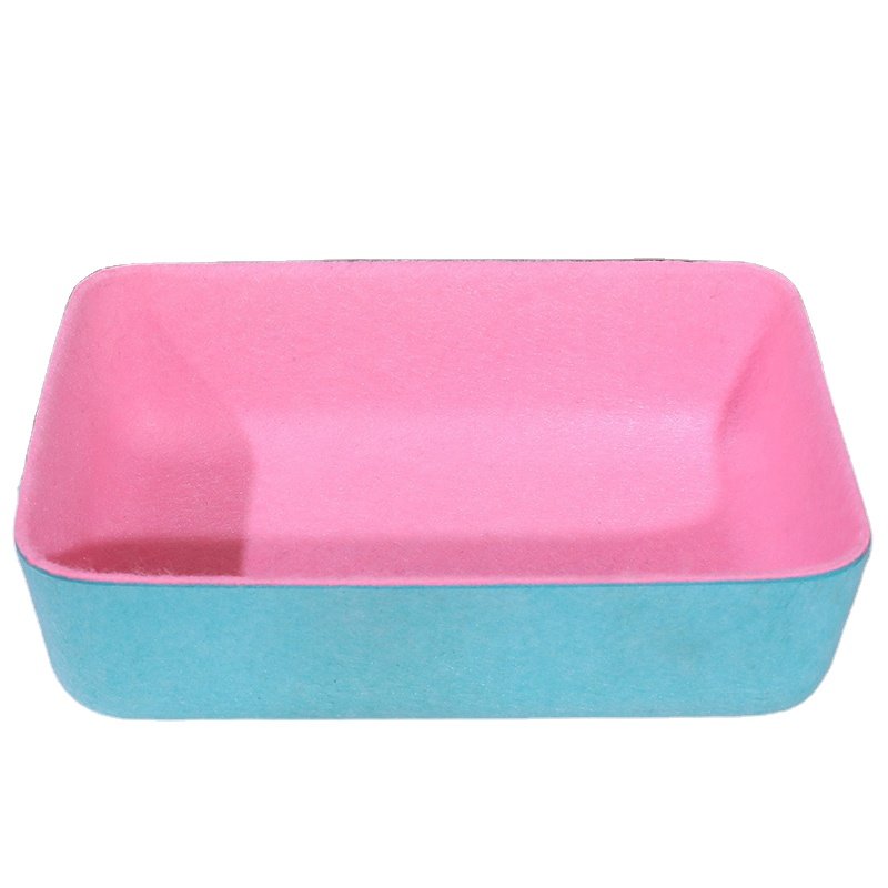 Wholesale High Quality Wool Felt Fabric Storage Box For Home Decorative Storage storage bin