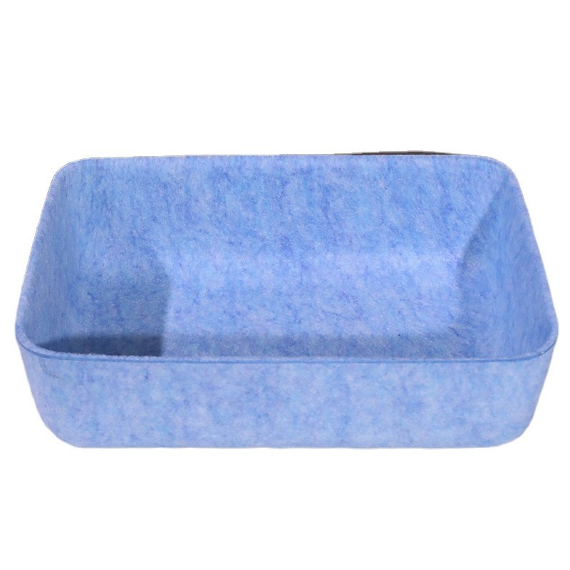 Wholesale High Quality Wool Felt Fabric Storage Box For Home Decorative Storage storage bin