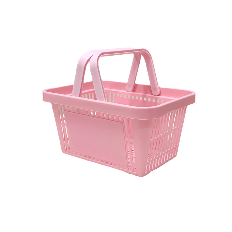 Factory Price Plastic Organizer Storage Baskets with Handles Shower Caddy Bins Organizer for Bathroom and kitchen Market Basket