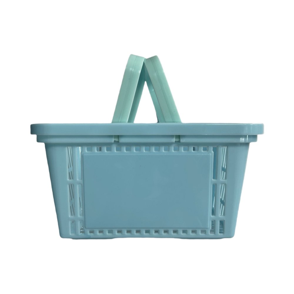Factory Price Plastic Organizer Storage Baskets with Handles Shower Caddy Bins Organizer for Bathroom and kitchen Market Basket