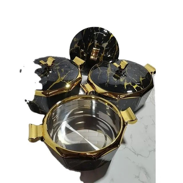 Hot selling round insulated container keep food hot for food container 2L+2.5L+3L Africa insulated hot pot casserole set
