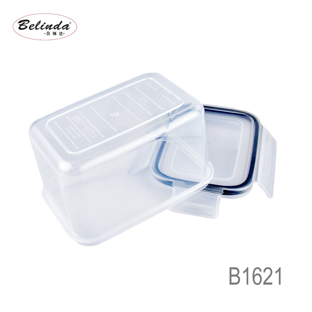 Eco Friendly Reusable Keeper Meal Prep Airtight Microwave Safe Kitchen Plastic Box Food Storage Container With Lids