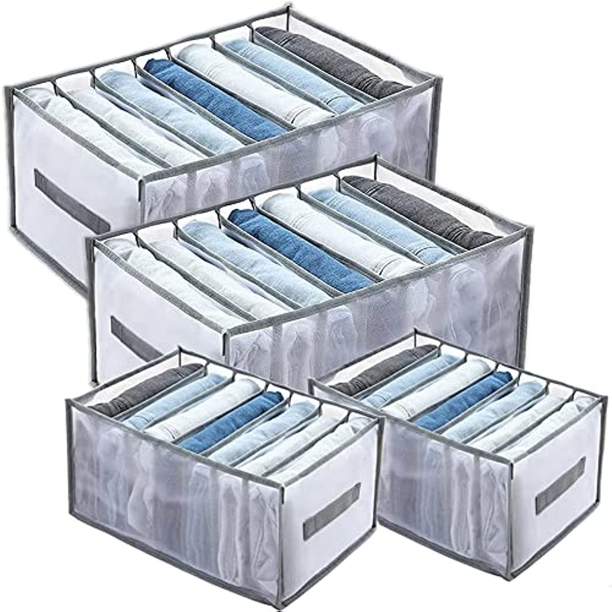 Jeans Organization Storage Box Closet Organizer Clothing Organization System Drawer Organizers Cabinet Pants Storage Organizer