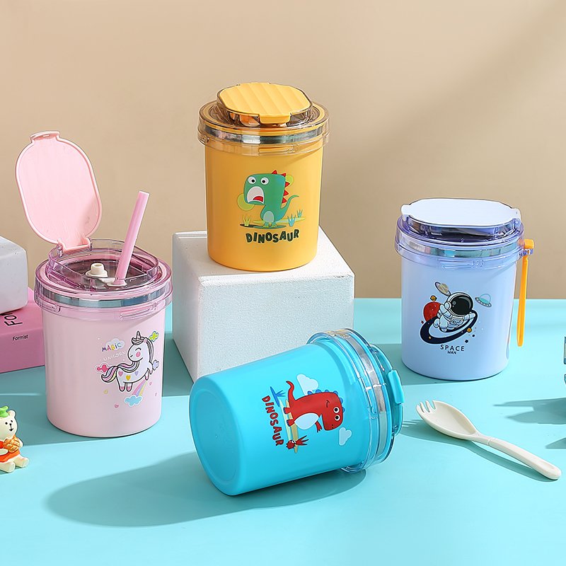 2023 Vacuum Lunch Containers Stainless Steel Food Thermal Soup Cup