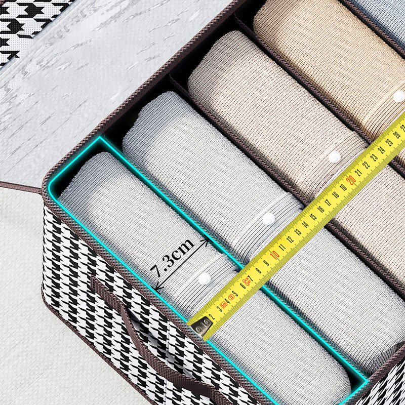 DS4095 Clothes Organizer Non-woven Fabric Clothes Organizer Drawer Foldable Organizer Clothes Pants Jeans Storage Box