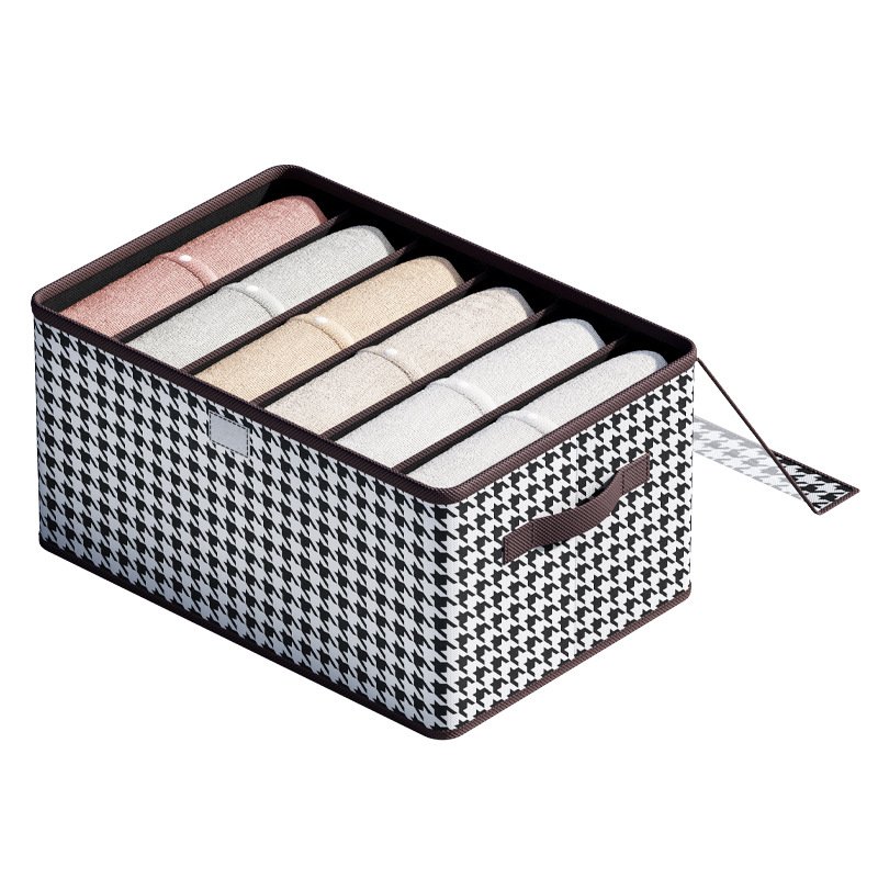 DS4095 Clothes Organizer Non-woven Fabric Clothes Organizer Drawer Foldable Organizer Clothes Pants Jeans Storage Box