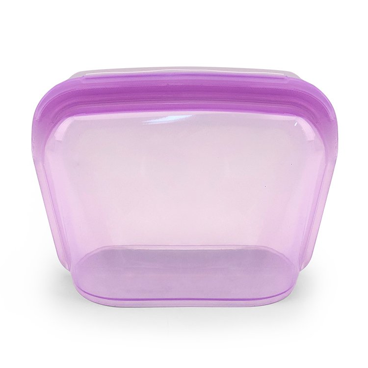1300ML Eco-friendly Reusable Extra Thick 100% Pure Platinum Silicone Food Storage Bags Large Capacity Airtight Milk Fresh Keeper