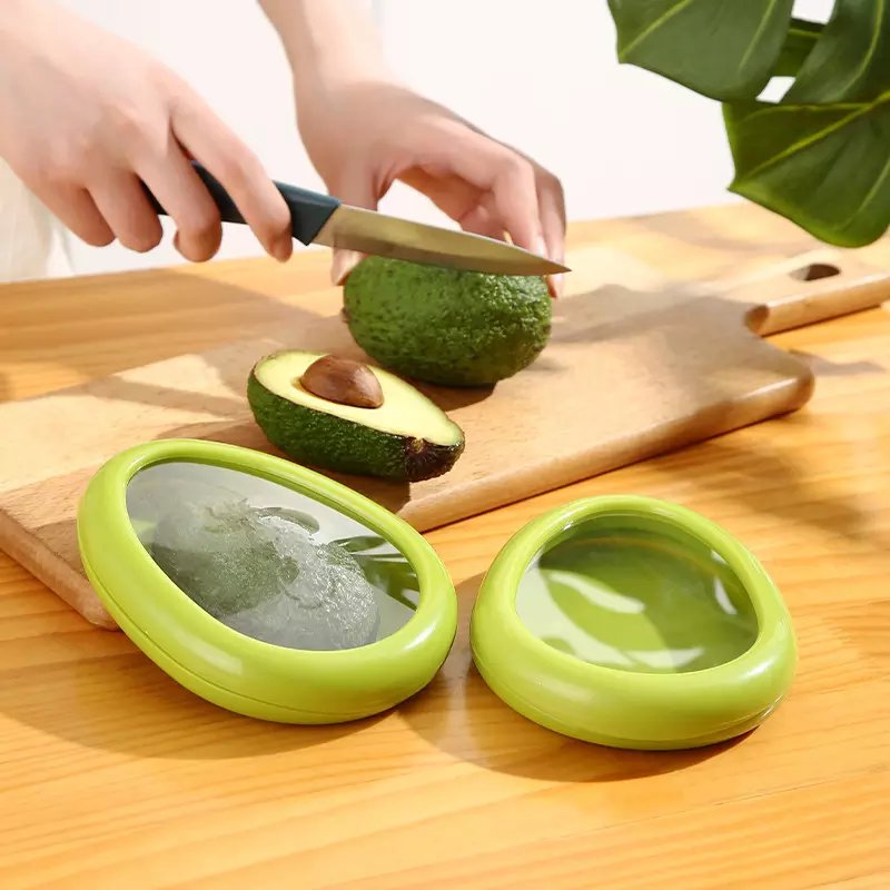 Avocado Onion Tomato Orange vegetable food fresh Saver Storage Container Box with Seal Lids vegetable keeper packing Container