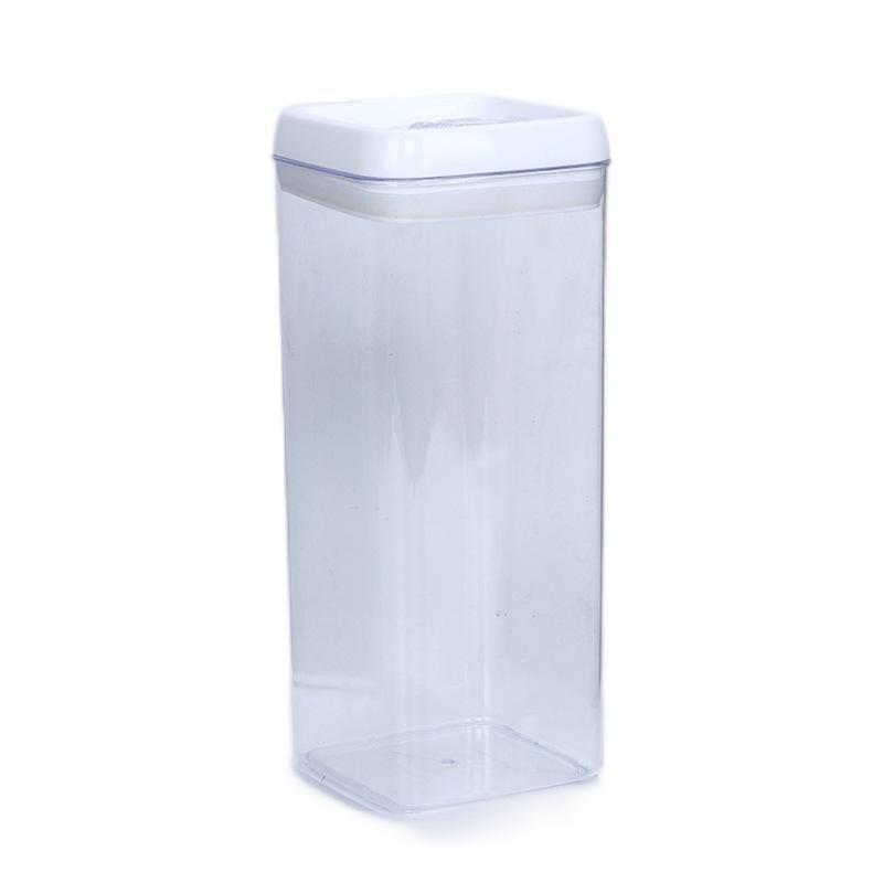Multiple Size Stackable Eco-Friendly Kitchen Pantry Organizer BPA-Free 14 Pcs Set Airtight Plastic Food Storage Container