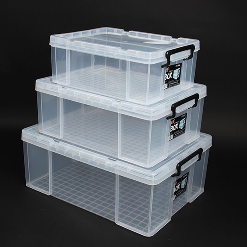 Wholesale Price Transparent Storage Boxes Clear Plastic Container Bins