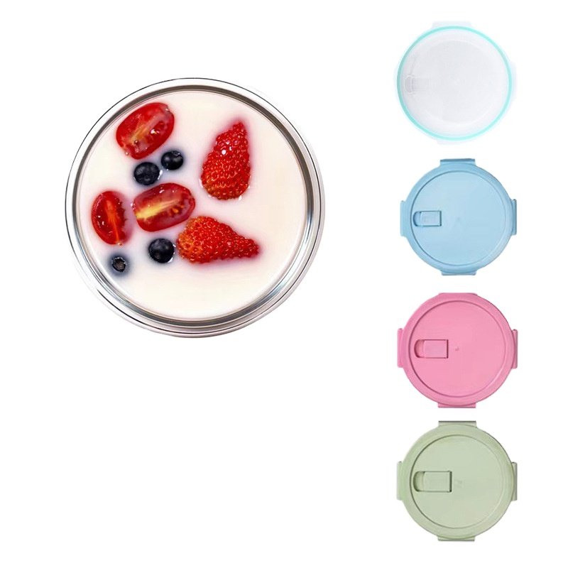 Portable Glass Food Storage Containers School Dinnerware Lunchbox Kitchen Storage Box Lunch Boxes With Lid For Children Kids