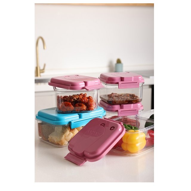 Auto Vacuum Food Container Made in Korea Eco Friendly Material BPA Free Convenient Use for Different kinds of foods