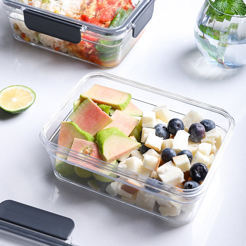 Airtight Food Storage Container Kitchen Food Box Freshness Preservation Box Camping Kitchen Accessories Custom Injection Modern