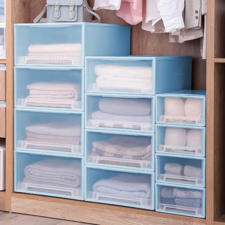 Drawer clothes storage box wardrobe toys storage boxes bins
