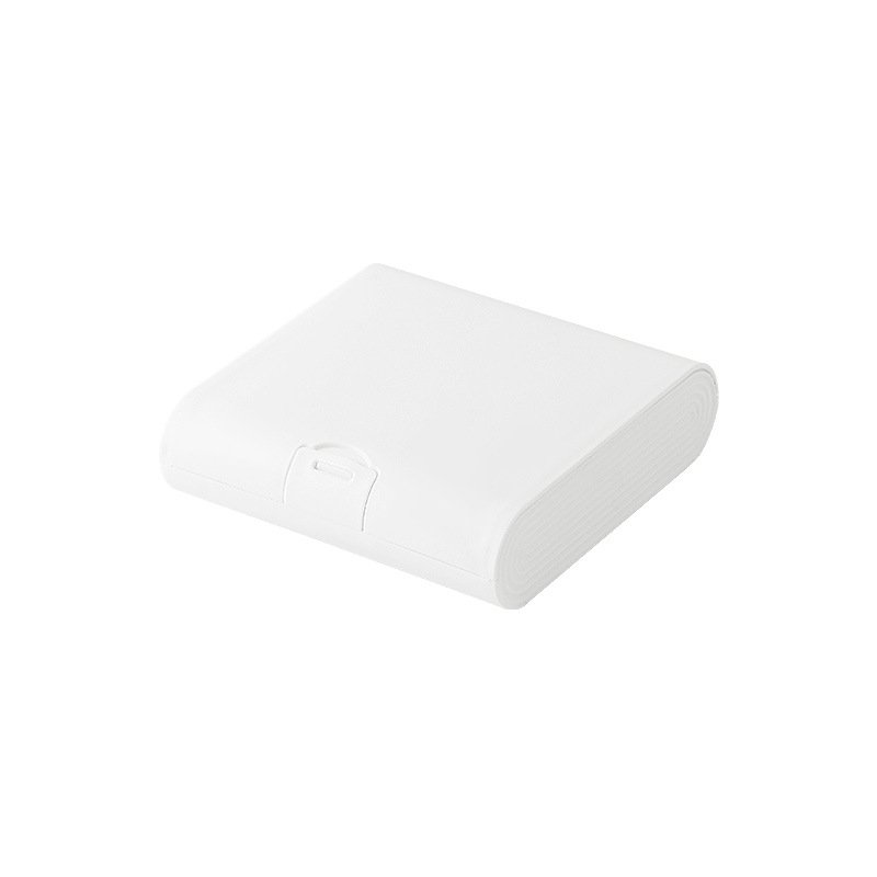 Portable Minimalist PP Material Jewelry Box Small Elegant Hand-Carried Earrings and Instagram Girl Stationery Storage Case