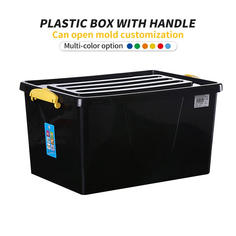 ZNST015 extra large plastic storage boxes with lids