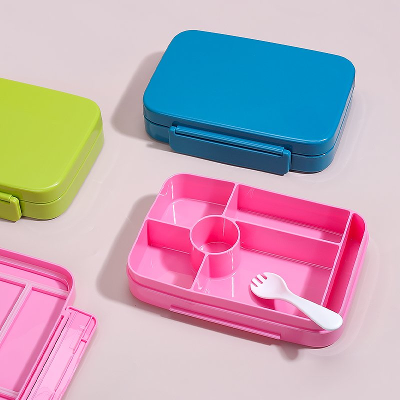 New Products factory custom Microwave Reusable Lunch Box Eco-Friendly Bpa Free Food Storage Silicone Bento Lunch Box For Kids