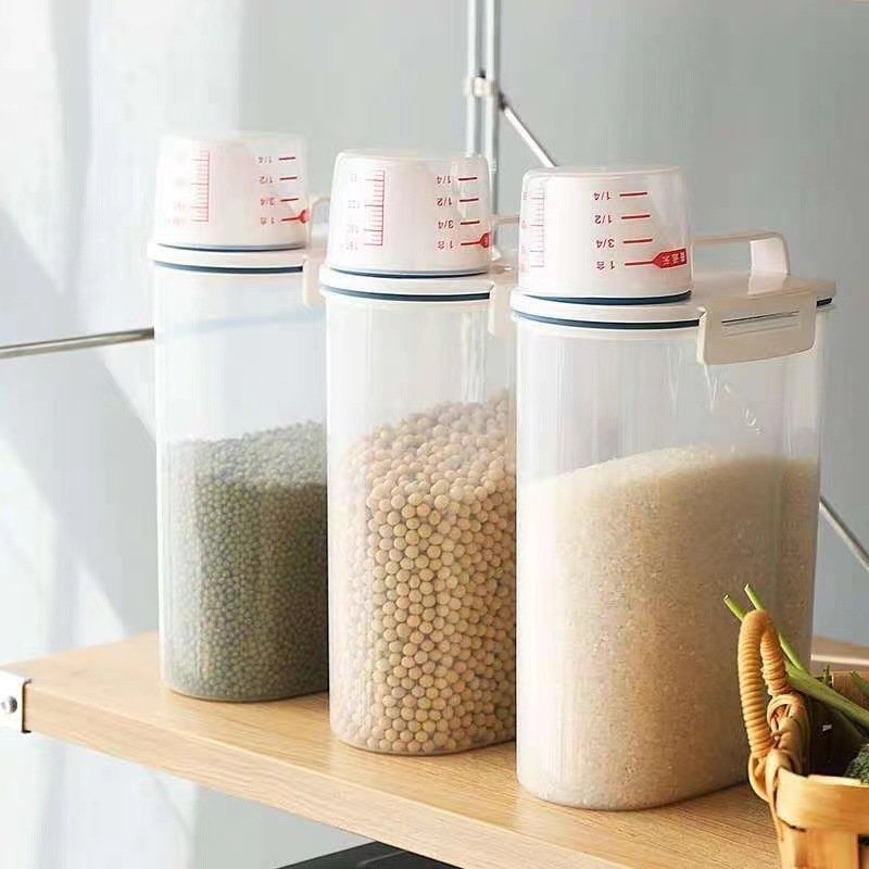 Kitchen Organizers seal moisture-proof preservation storage box transparent plastic food storage container