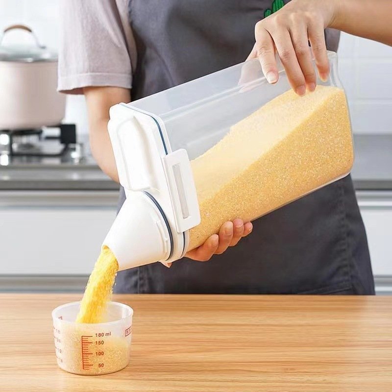 Kitchen Organizers seal moisture-proof preservation storage box transparent plastic food storage container